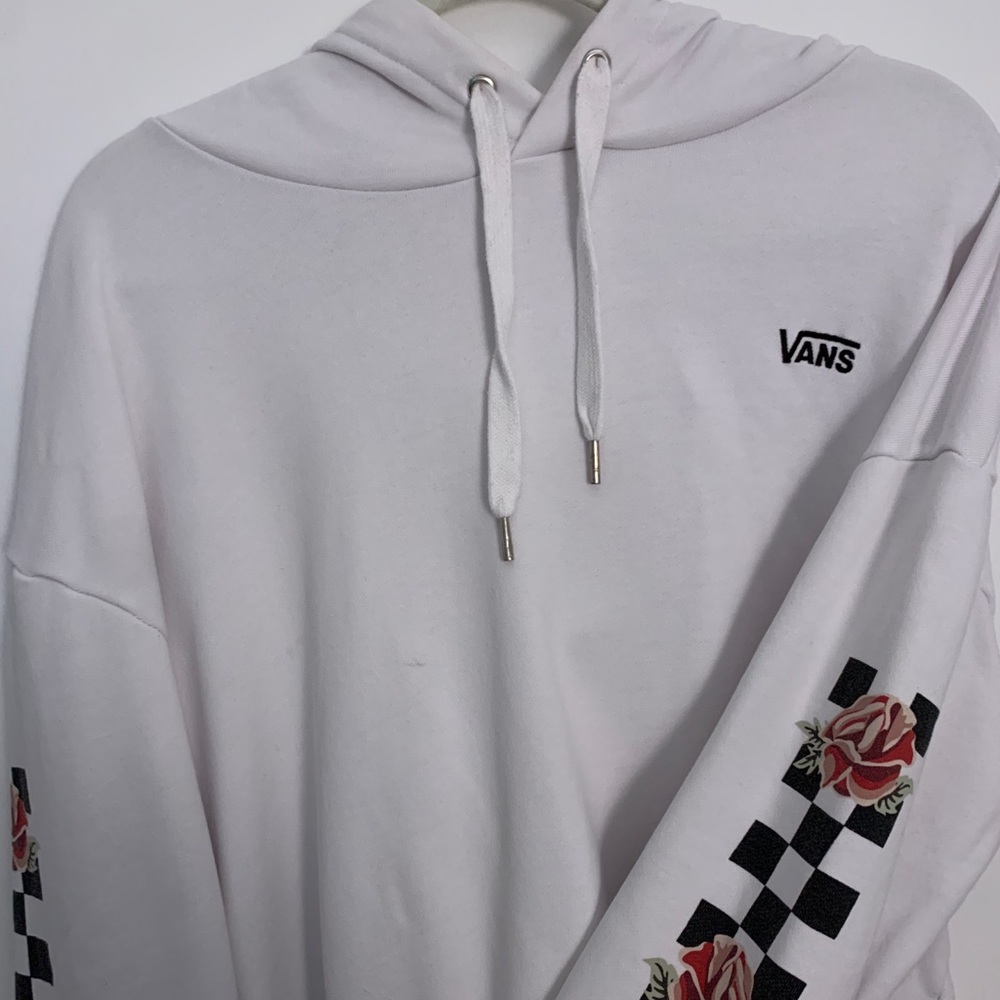 Vans White Hoodie